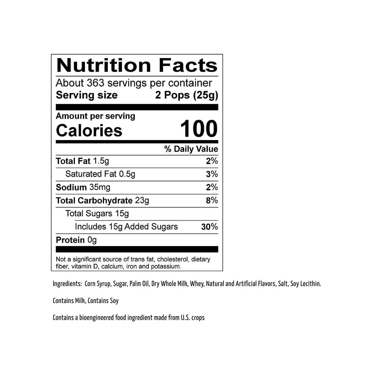 Sugar Daddy Mini Lollipops