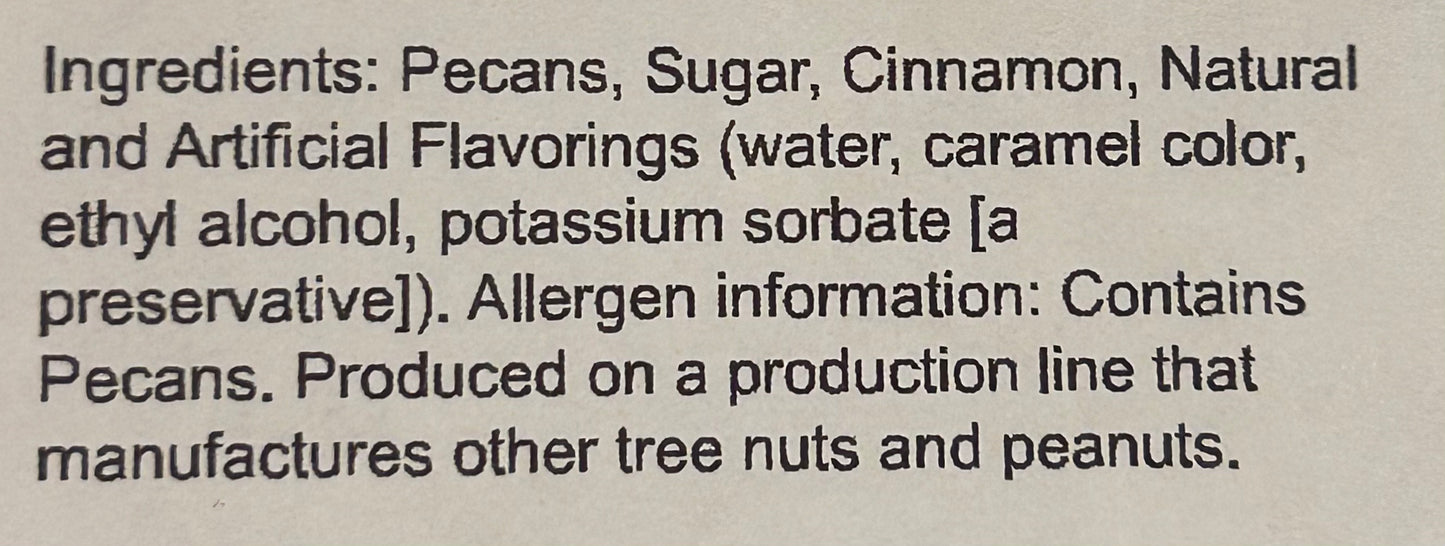 Cinnamon Roasted Pecans
