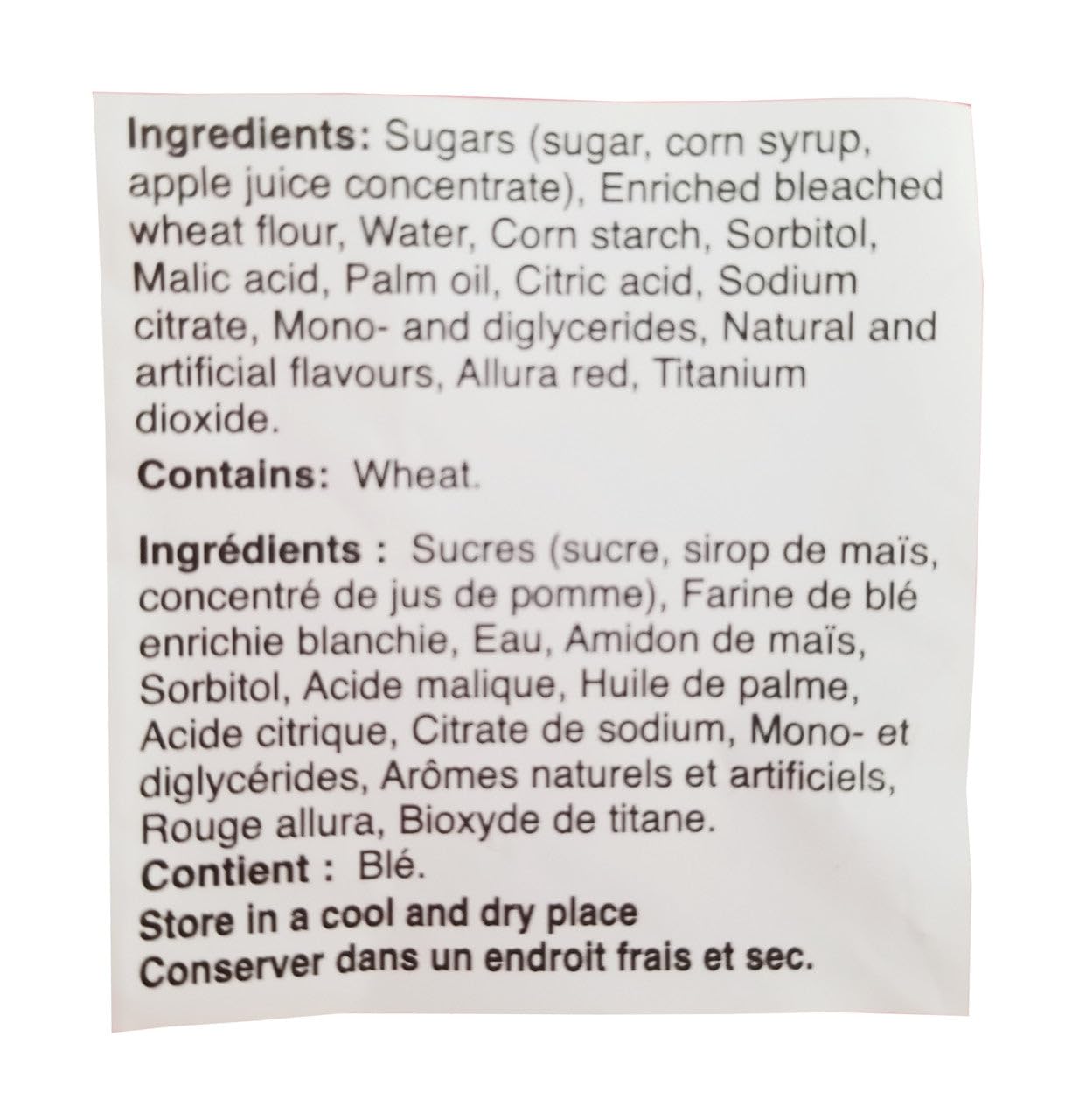 Jello Sour Cherry Candy Squares