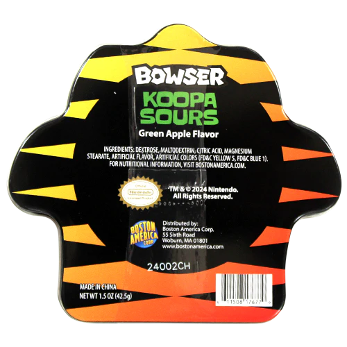 Bowser Koopa Sour Tin