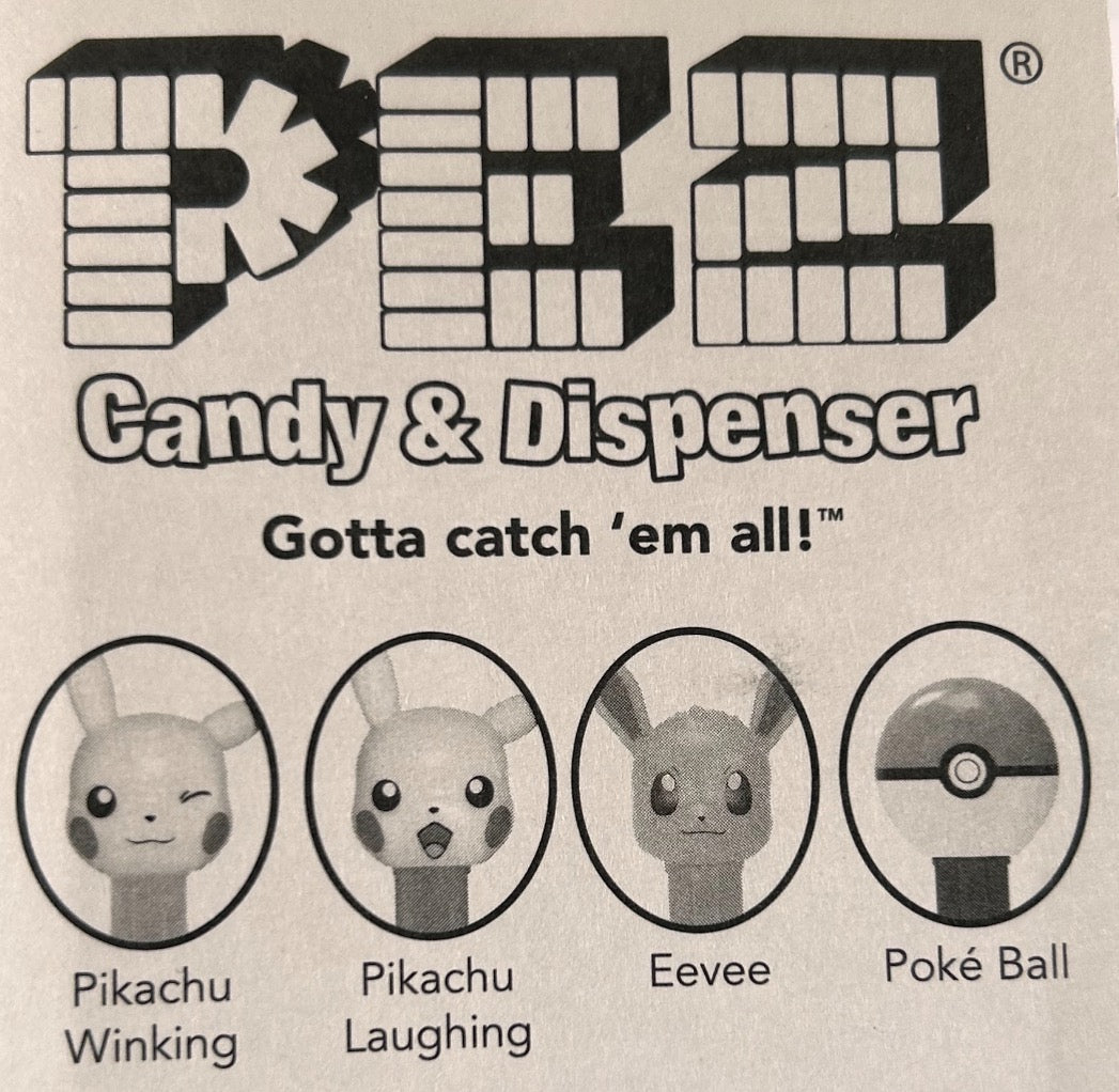 Pez Dispensers: Pokémon