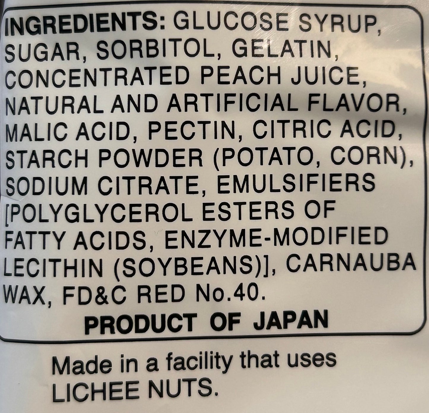 Japanese Gummy Candy