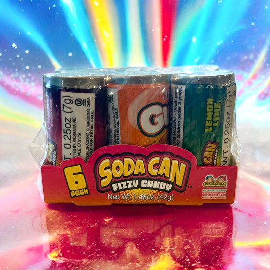 Soda Can Fizzy Candy