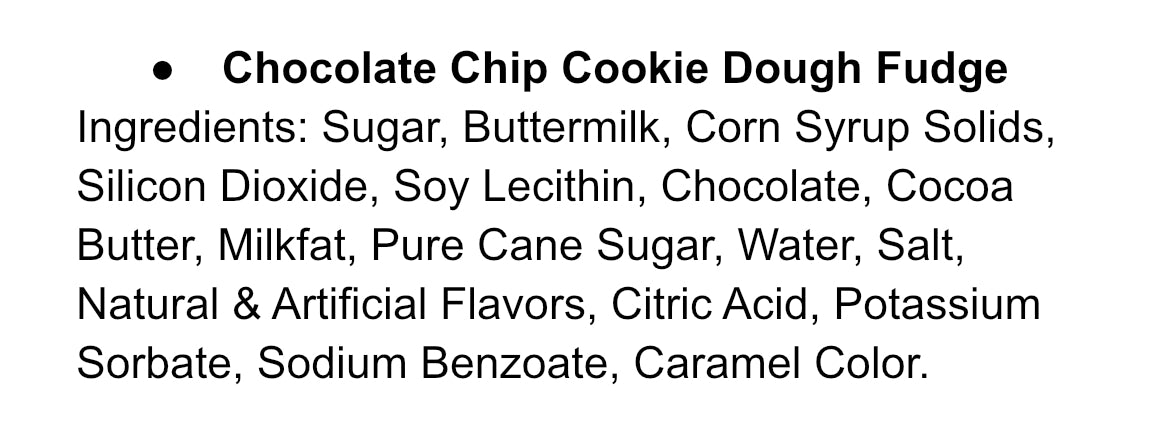 Chocolate Chip Cookie Dough Fudge