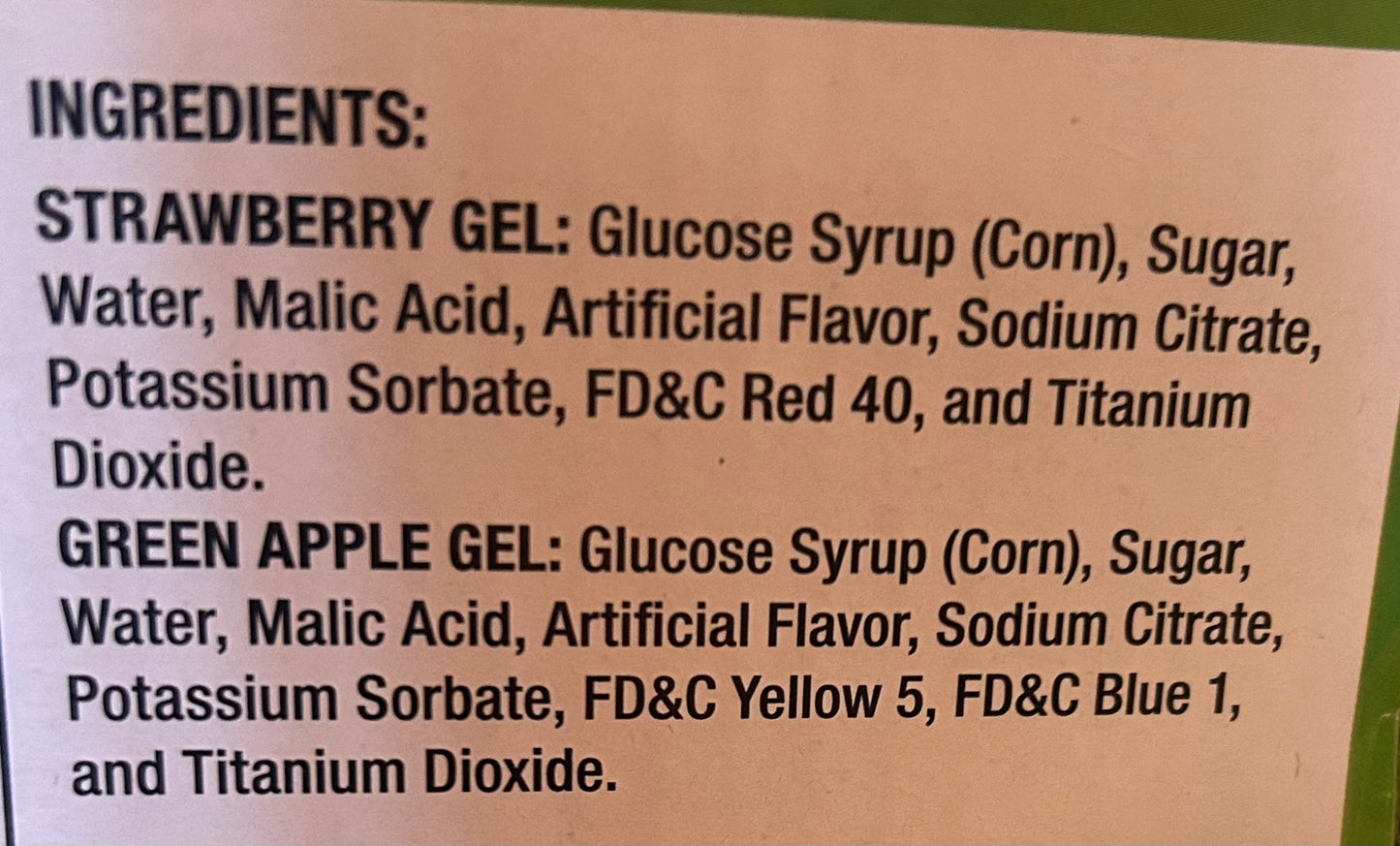 Face Twisters Sour Tongue Slime