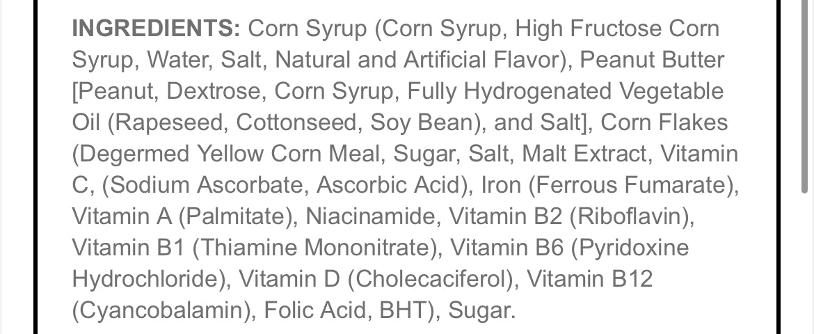 Cornflake Chewy Square