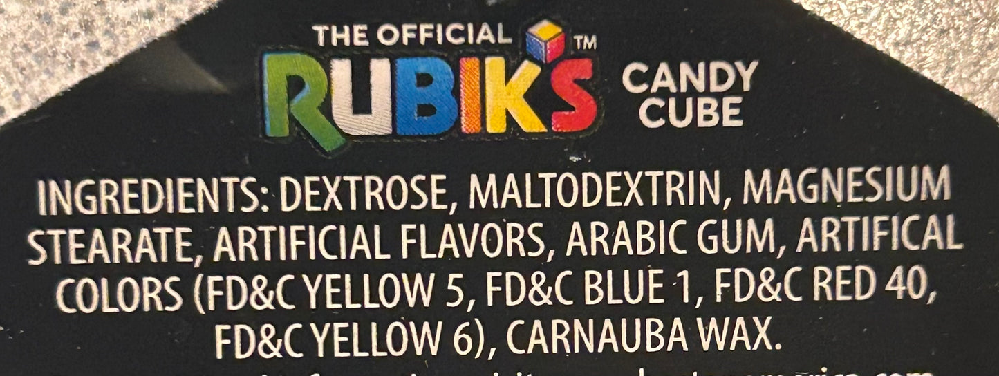 Rubik’s Cube Candy Cube