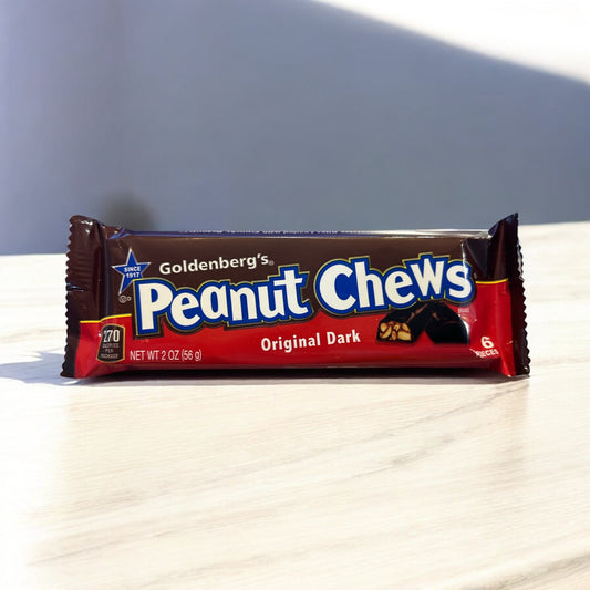 Peanut Chews Dark (Goldenberg’s)