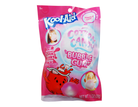 Kool Aid Cotton Candy Bubble Gum