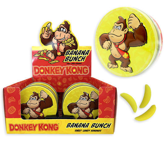 Donkey Kong Banana Bunch Candy Tin