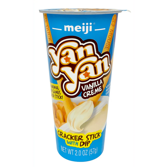 Yan Yan Cracker Sticks with Vanilla Creme
