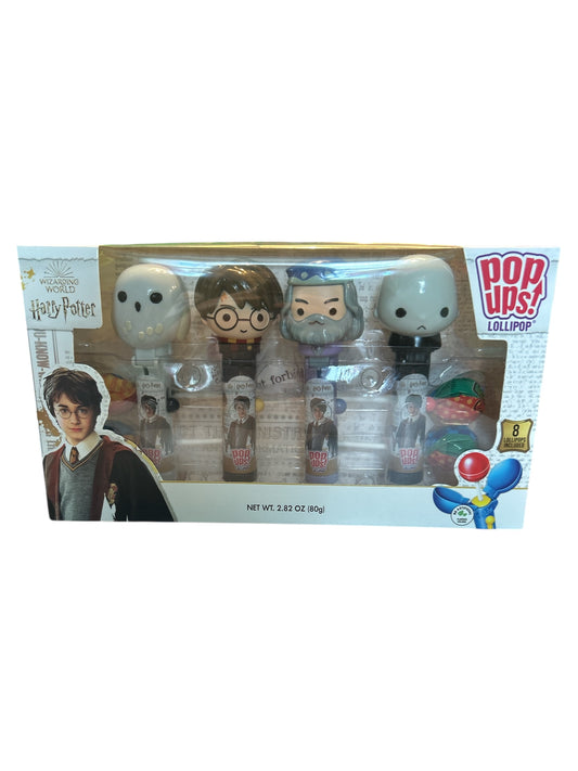 Harry Potter Pop-Ups Lollipops (4 Pc)