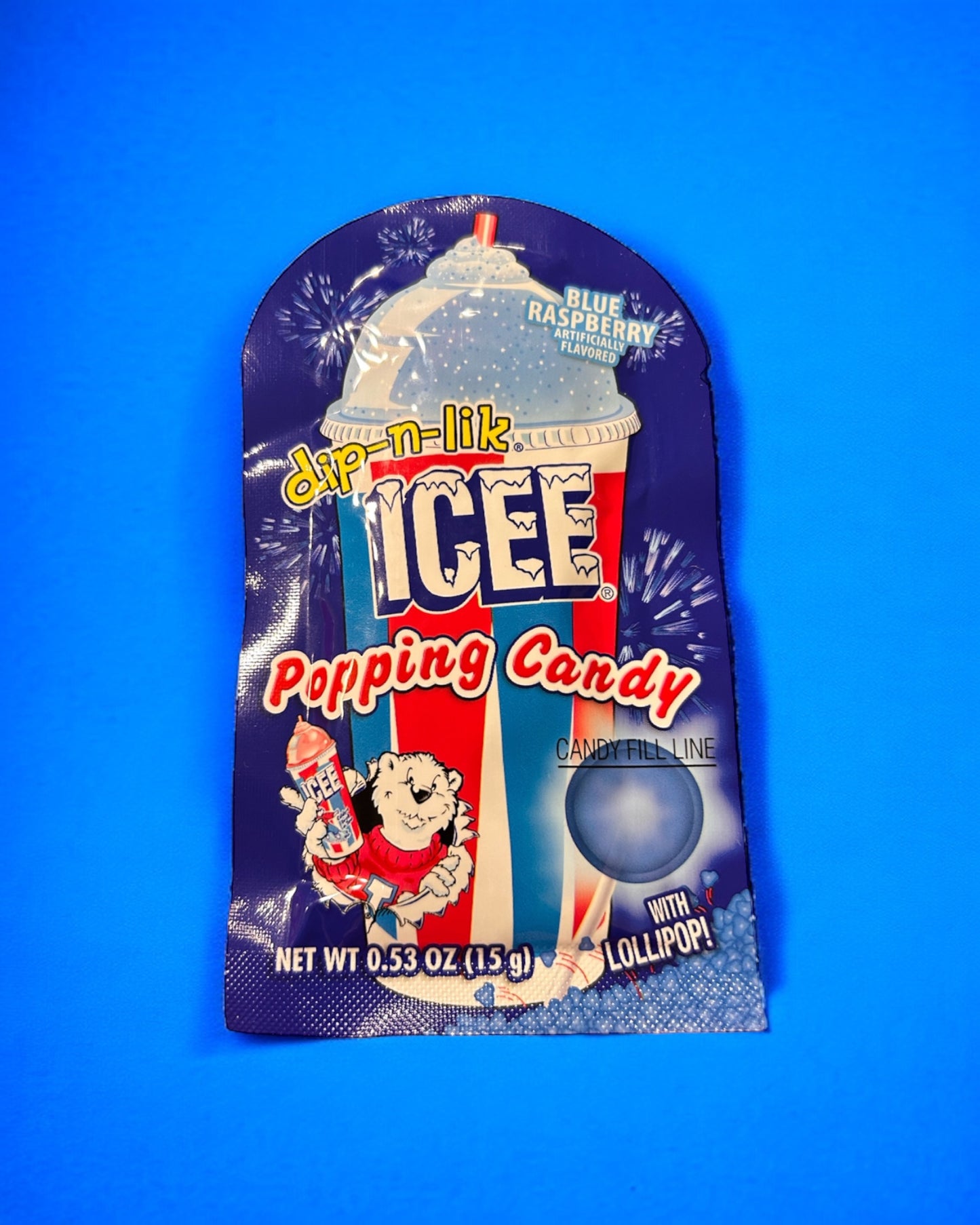Icee Popping Candy With Lollipop The Candy Cottage 0892