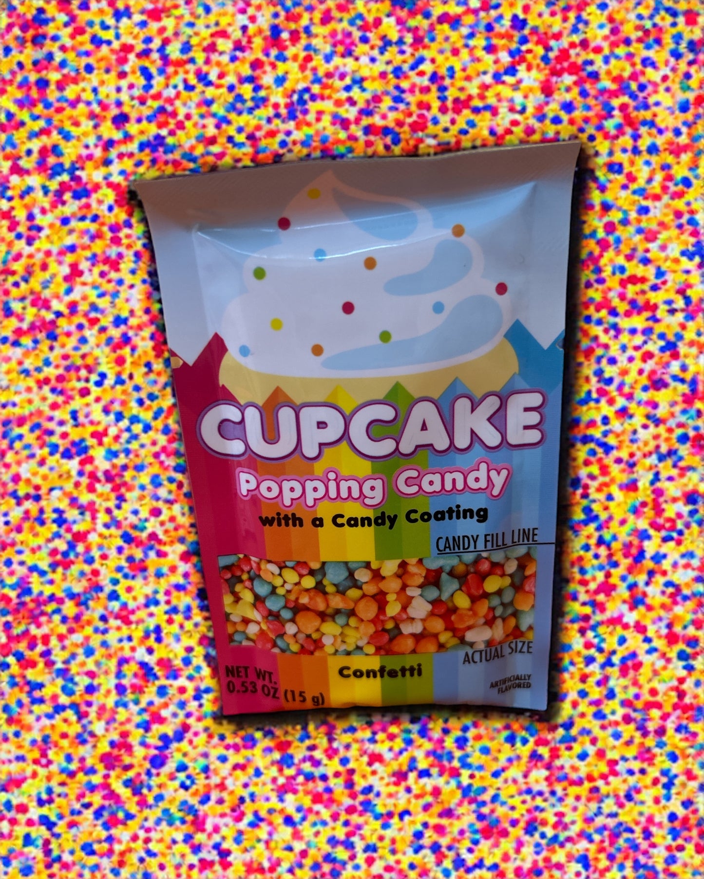 Cupcake Popping Candy