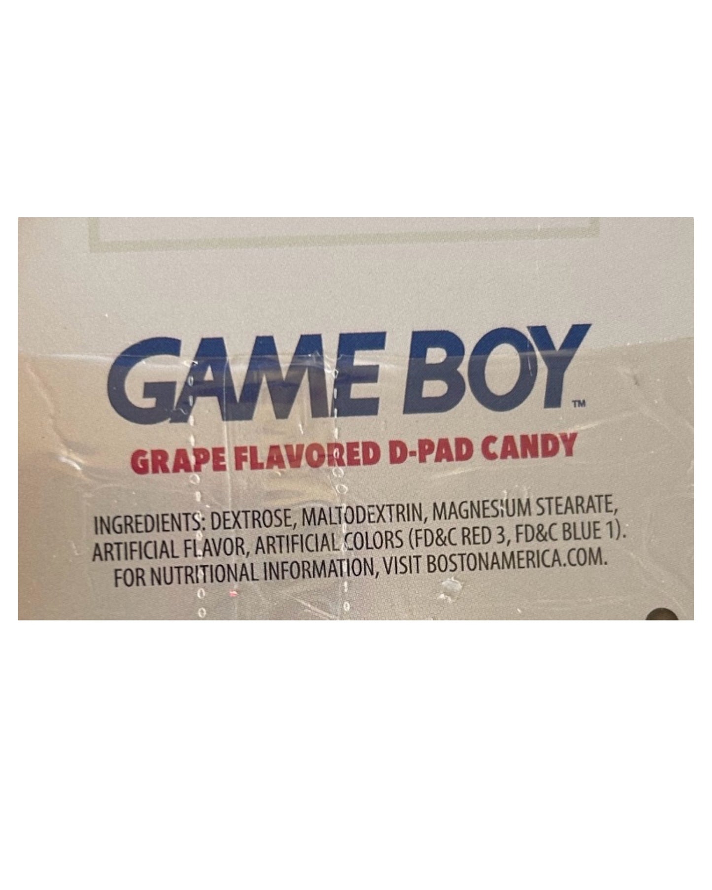 Game Boy Tin w/ Grape Flavored Candy