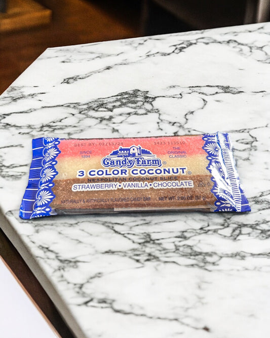 Neapolitan Coconut Bar