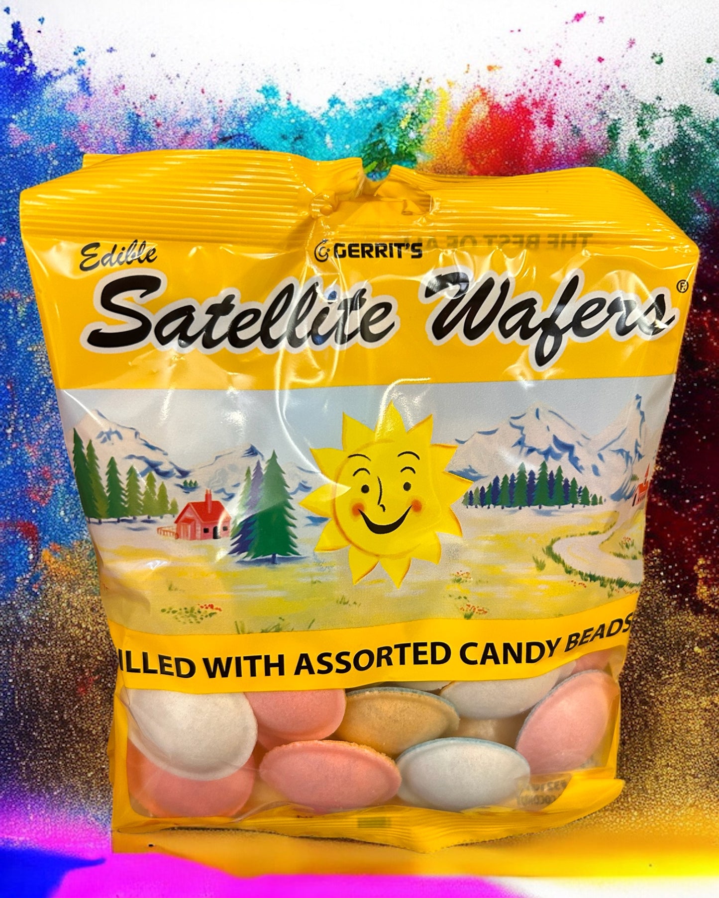 Satellite Wafers Peg Bag