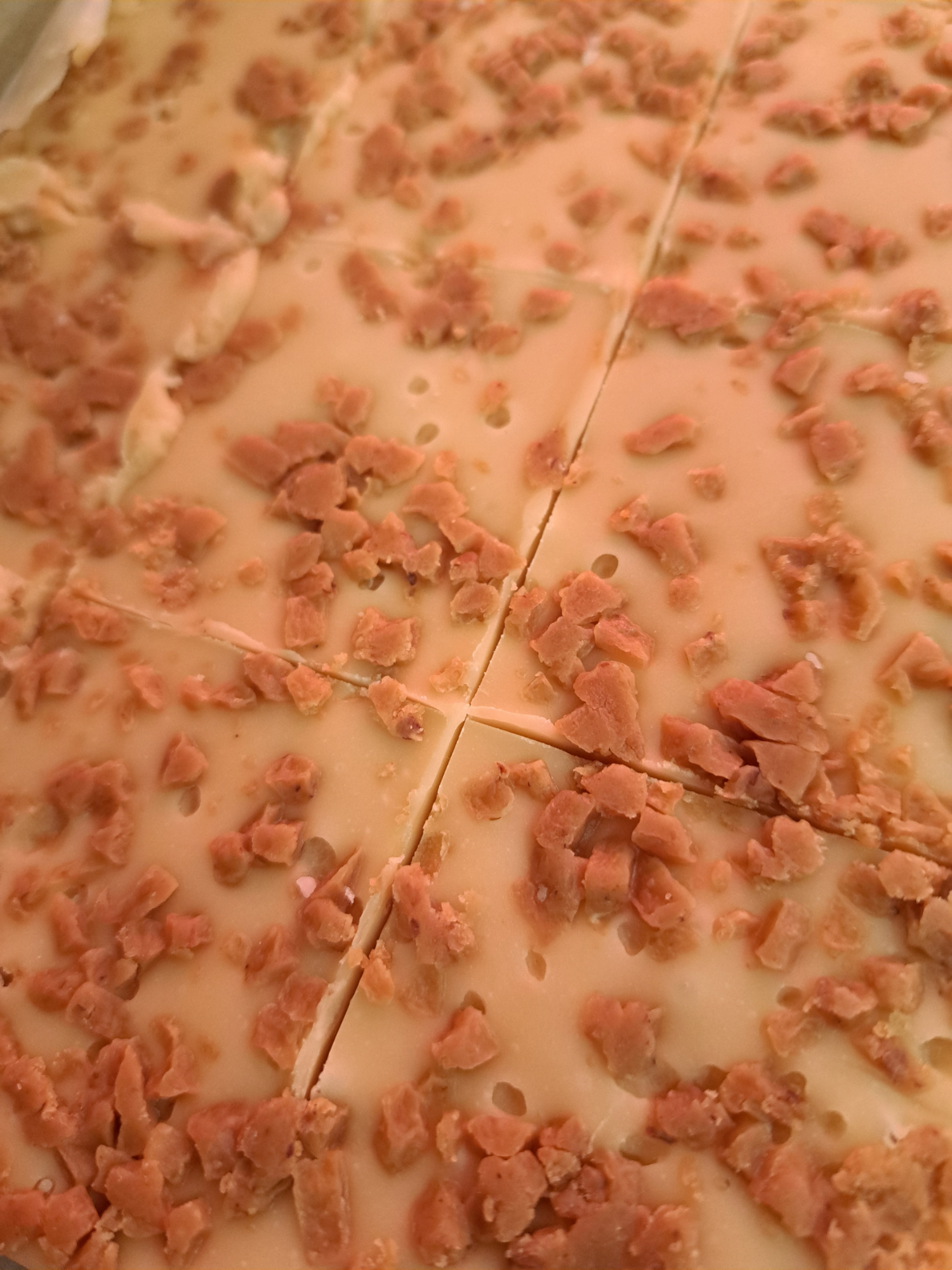 Salted Caramel Toffee Fudge The Candy Cottage