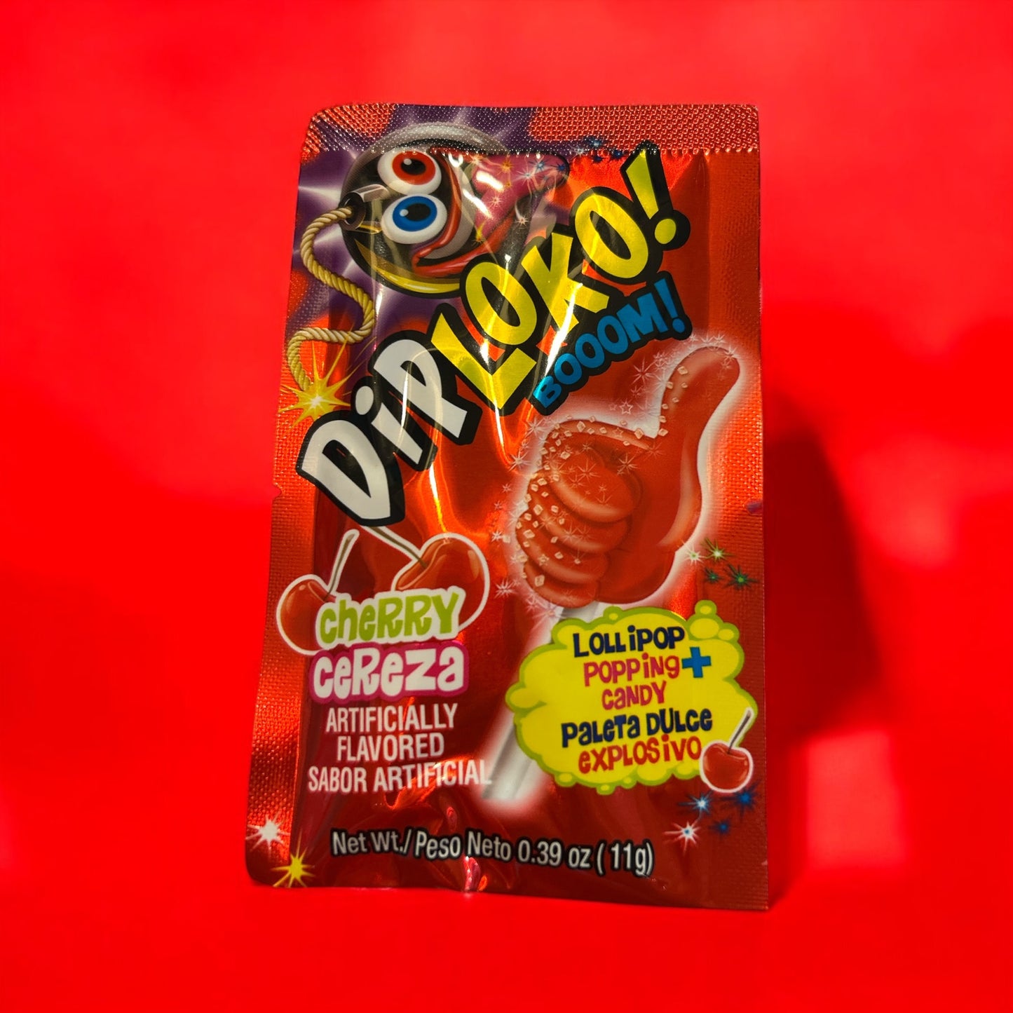 Dip Loko Cherry Lollipop