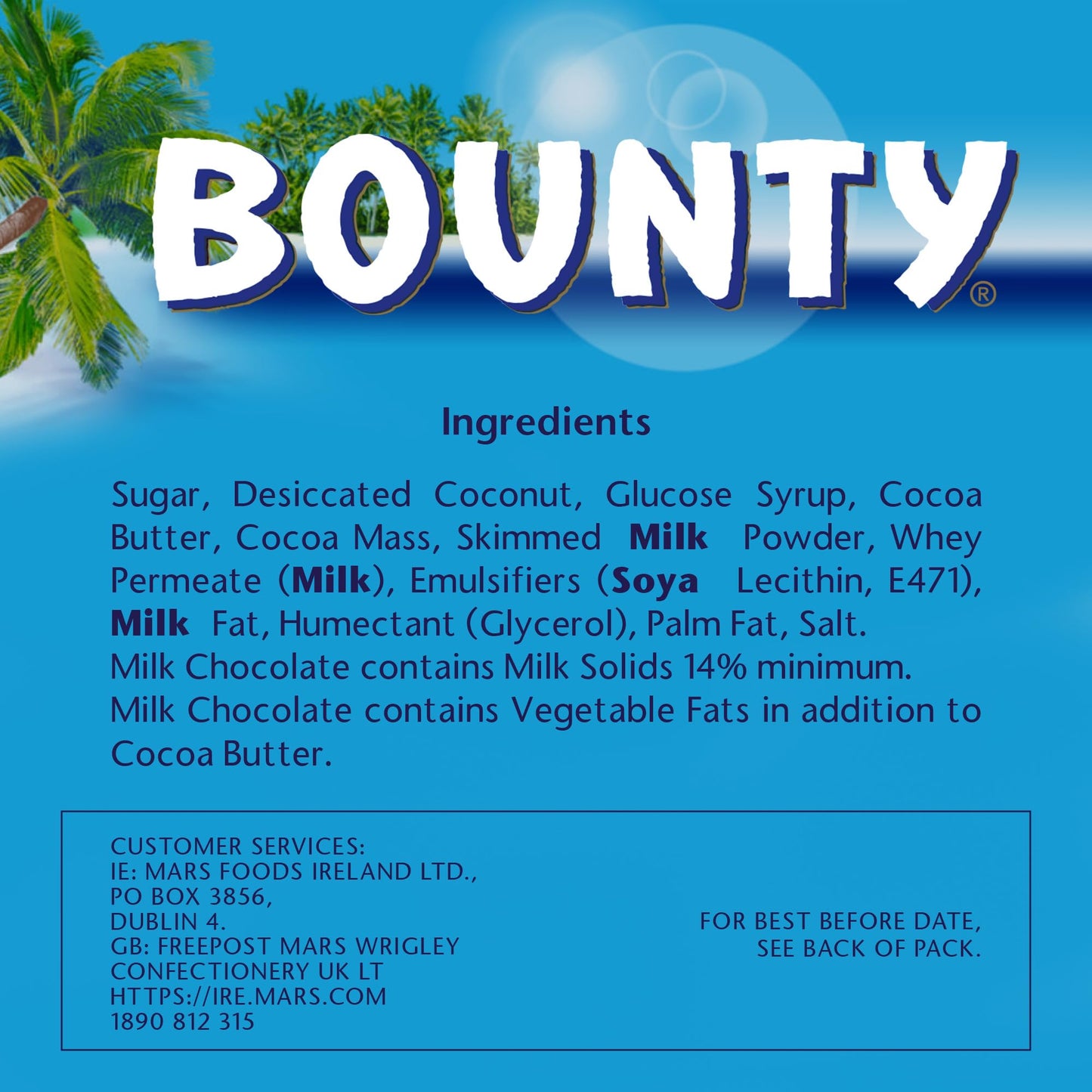 Bounty Candy Bar