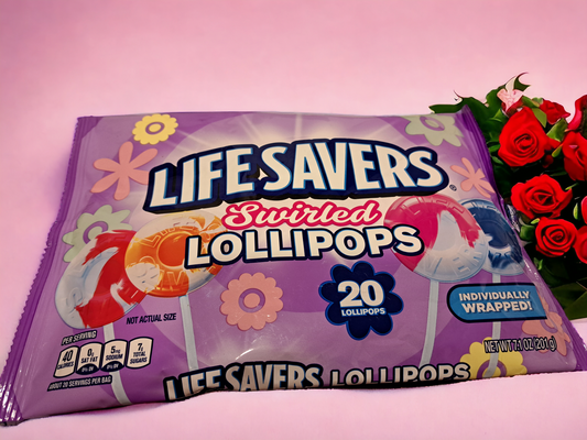 Lifesavers Swirled Lollipops