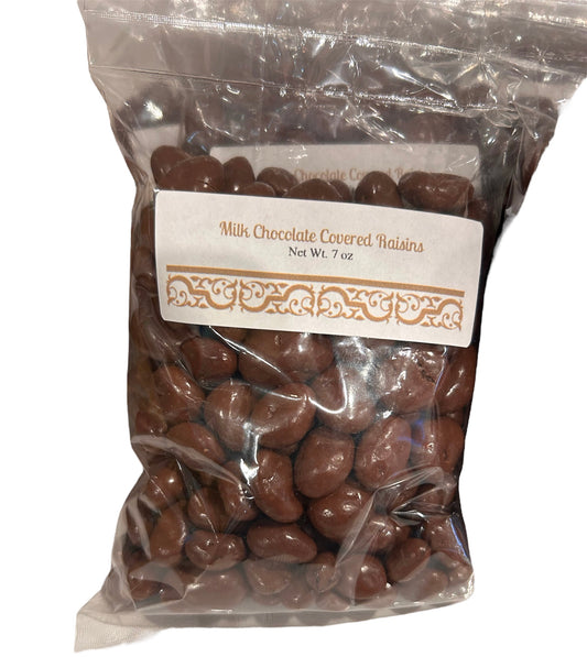 Milk Chocolate Covered Raisins