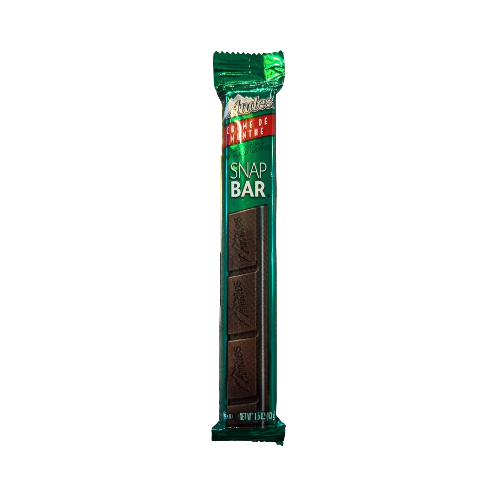Andes Creme de Menthe Snap Bar